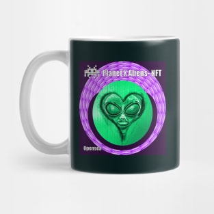 Planet X Aliens UFO Invasion Mug